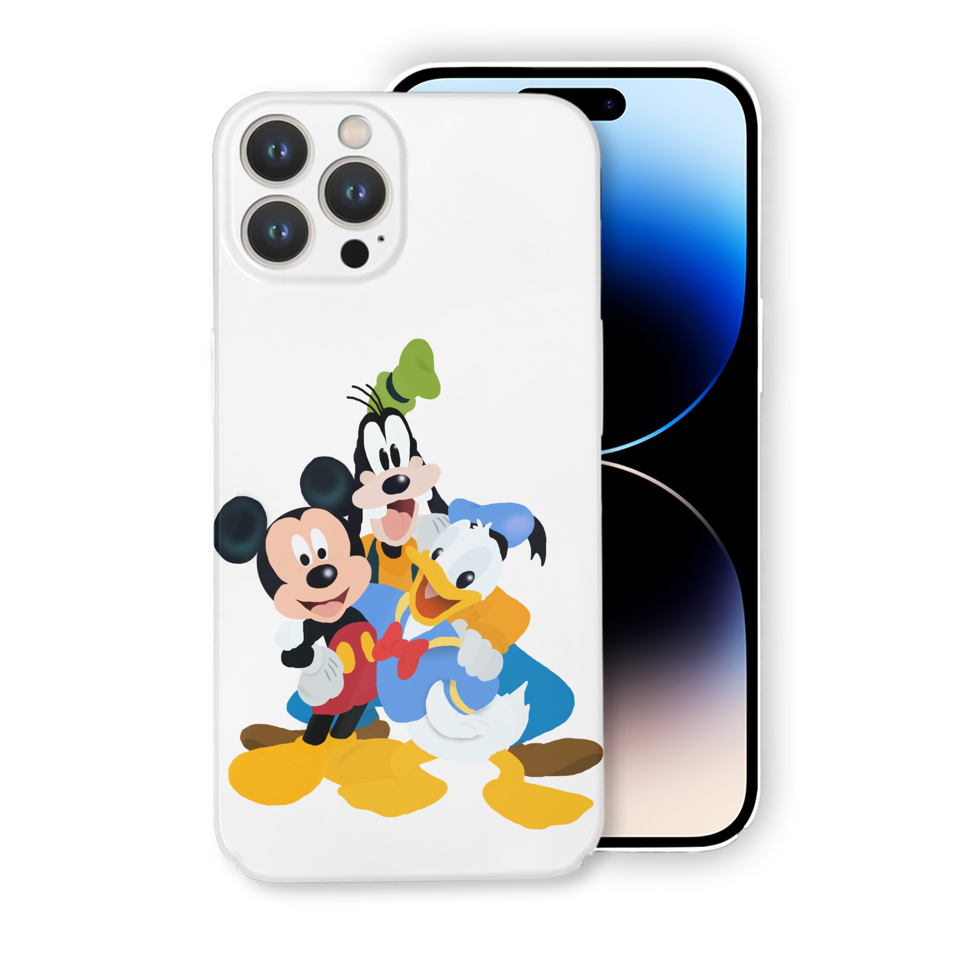 （画像用） ミッキーマウス Mickey Mouse 【iPhone 14シリーズ対応】ハードケース